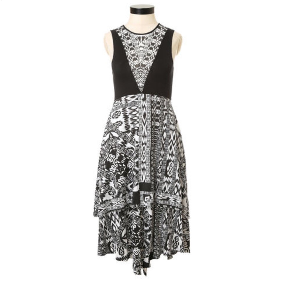 Buffalo zip back midi tank dress